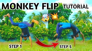 how to monkey flip or macaco in Hindi / monkey flip tutorial in hindi | tubu Michael