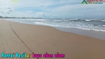 Pantai pesisir barat lampung Kaya akan alam One minute video in galery