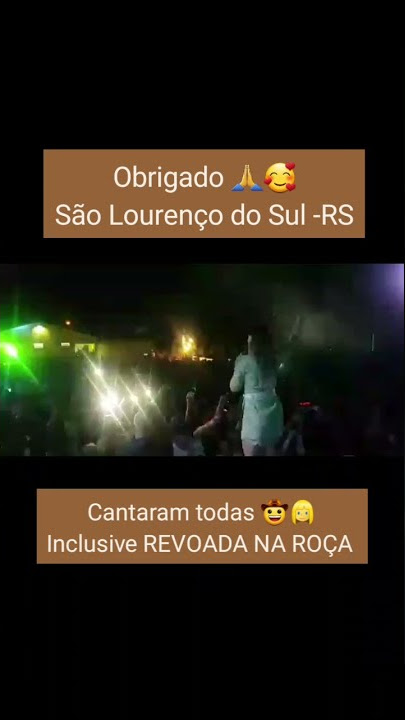 Adson e Alana em São Lourenço do Sul RS no salao Kunde (Revoada na Roça)