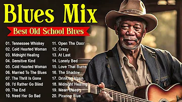 BLUES MIX [ Lyric Album ] - Top Slow Blues Music Playlist - Best Whiskey Blues Songs of All Time