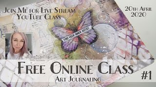Free Online Class from Maremi ~ Art Journaling ~ #1