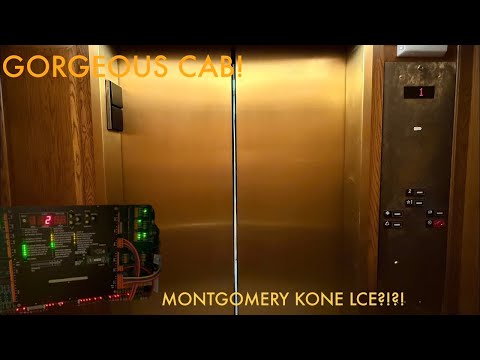AWESOME Modded 1989 Montgomery Hydraulic Elevator At Former Montgomery R&D Building In Moline, IL