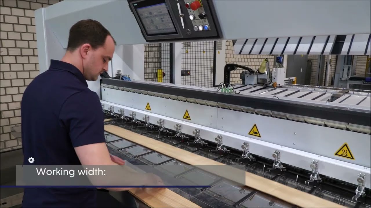 KUPER ACR Crossfeed Veneer Splicer