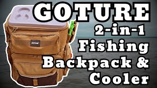 GOTURE 66L Rolling Fishing Tackle Backpack & Cooler | Is this the Best Tackle Bag on the Market