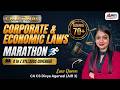 CMA Final - Corporate &amp; Economic Laws Marathon Revision 🔥By Divya Agarwal Mam | MEPL Classes