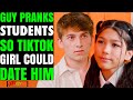 Guy pranks students so tiktok girl could date him shocking ending  love xo