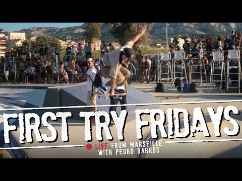 Pedro Barros - First Try Friday... LIVE From Marseille