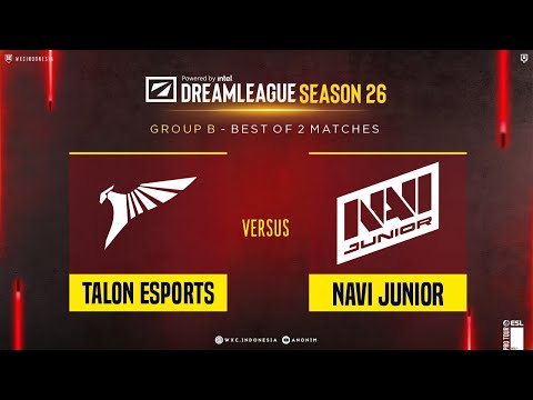 [Dota 2] Talon Esports vs Na'vi JR - Dream League S26 - @anonimdt