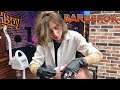 💈The MOST satisfying WET close shave with EXQUISITE Young Veronica❤️ (Spoiler: I want to marry her!)