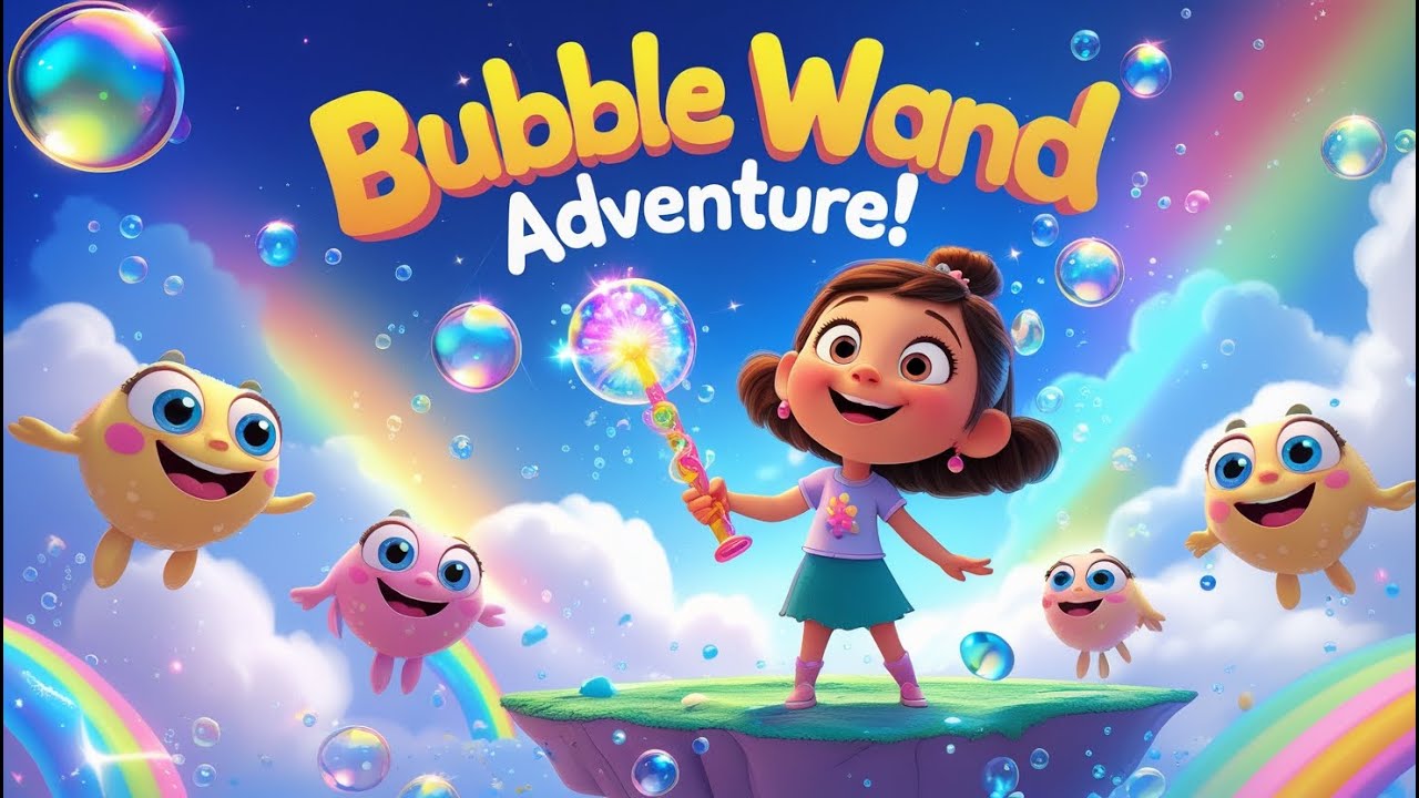 "Bubble Wand Adventure Song | Magical Story for Kids About Bravery & Friendship" 