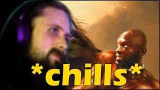 ❓❗️ FORSEN GETS EXCLUSIVE GOOSEBUMPS FROM CHILLS LION (MUST SEE!) 😂 BUT DOES HE LOOKING LIKE A LION?