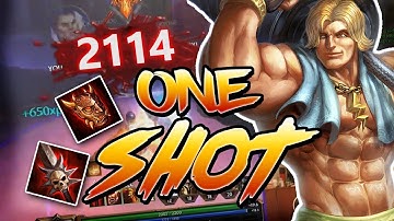 Smite: Hercules ONE SHOT CRIT BUILD - THEY GOT DELETED!