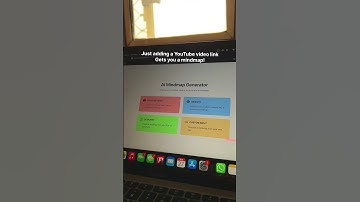 This AI Tool Instantly Converts YouTube Videos into Mind Maps!  #AI #MindMapping