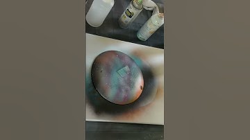 Learn to spray paint on canvas #artbyryanreschke #spraypaint #learntopaint #painting #sprayart