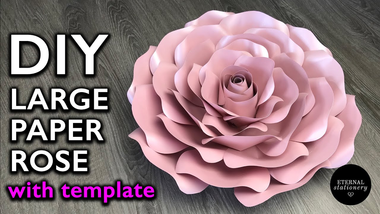 Free Free 227 Large Paper Flower Svg Free SVG PNG EPS DXF File