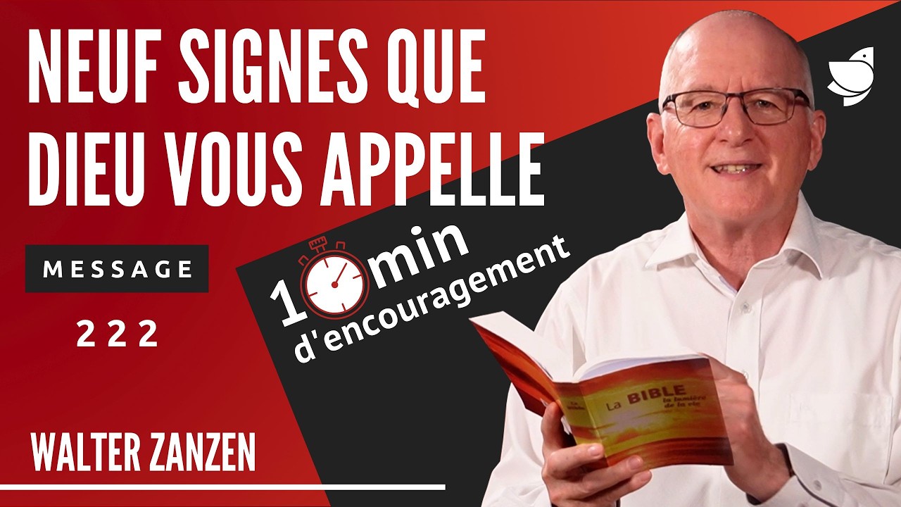 Neuf signes que Dieu vous appelle (222) – Walter Zanzen (EER Genève)