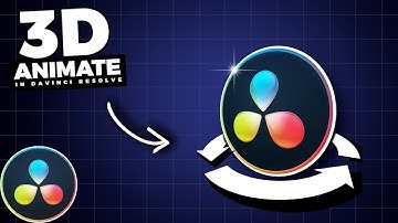 How To Animate 3D OBJECTS In Davinci Resolve