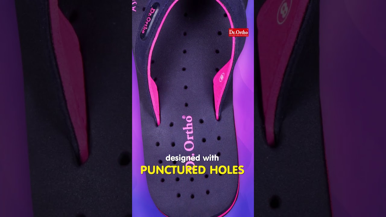 Experience all-day comfort with Dr. Ortho’s softest slippers yet! 💖 