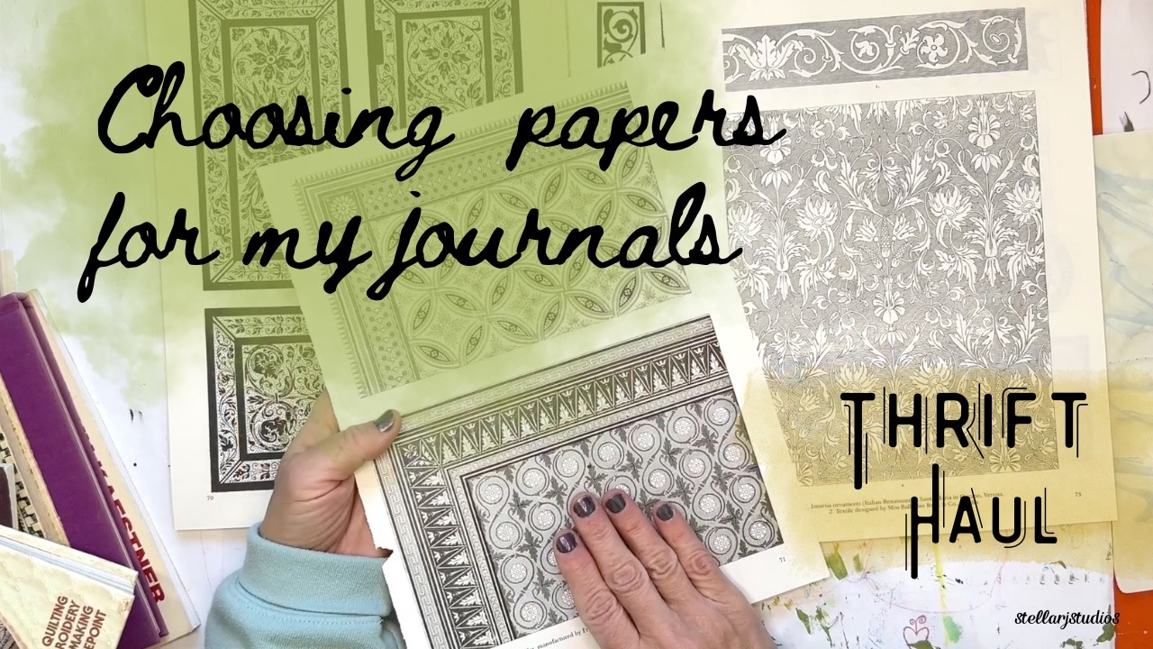 Как выбрать страницы для дневника из купленных в комиссионке бумаг и книг, как вырезать страницы ...