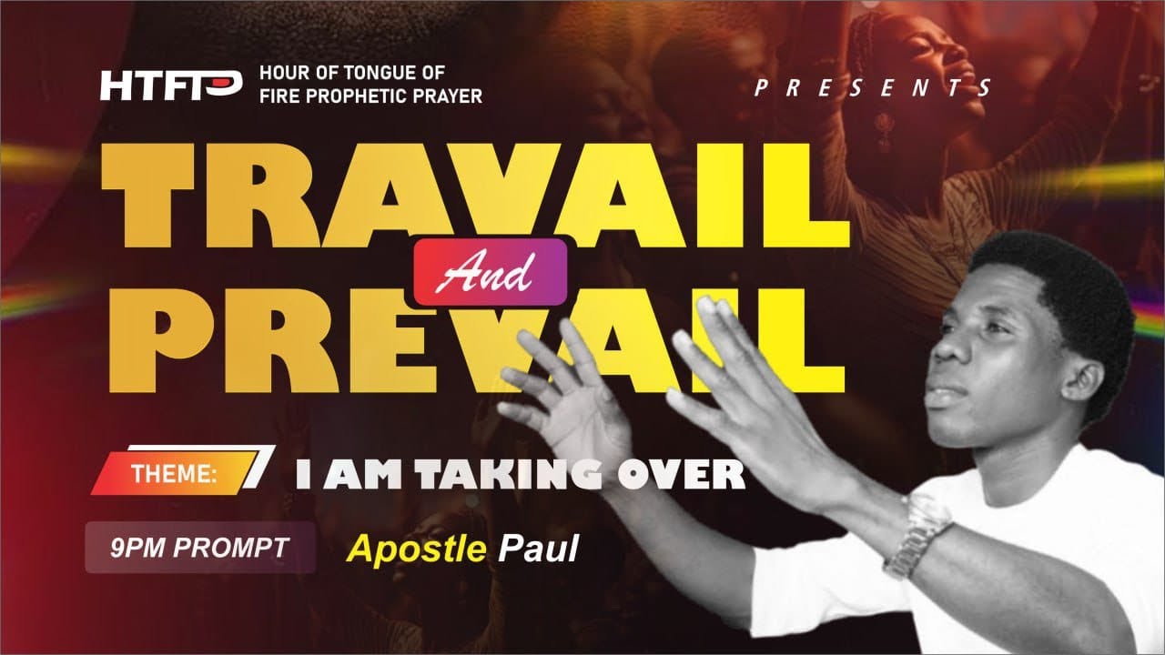 HOUR OF TONGUE  OF FIRE PROPHETIC PRAYER// HTFPP//  I AM TAKING OVER [ DAY 15] 1 MARCH 2026