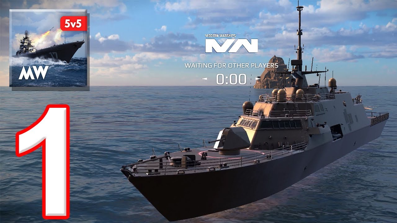 MODERN WARSHIPS: Sea Battle Online - Gameplay Walkthrough Episode 1 (Android)