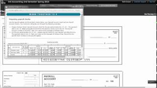Work Together 12-4 Payroll Checks
