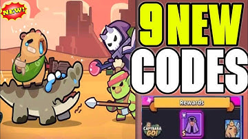 ⚠️*NEW!⚠️ Capybara Go Promo Codes 2025 - Capybara Go Codes 2025 - Capybara Go Code