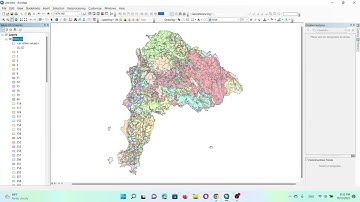 การ Dissolve ในโปรแกรม ArcMap