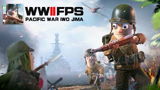 Pacifix War Iwo Jima:WW2 fps - Android Gameplay screenshot 5