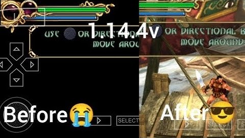 How To Fix Black Screen 1.14.4version(works on all psp Games100%)