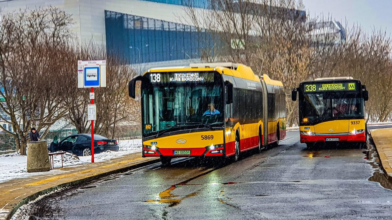[138] MZA Warszawa - Przejazd SU18 Electric #5869 na linii 138➡️ Woronicza Kurs Skrócony 