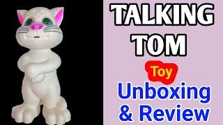 Talking Tom Toy | Robot Cat Repeats What You Say Best Birthday Gift for Boy and Girl | toy unboxing screenshot 3