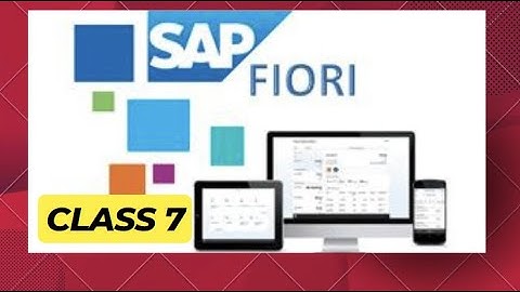 #sap #fiori #fiori Launchpad Learn SAP Fiori | Class 7 |
