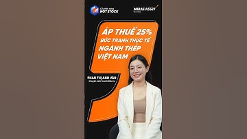CỔ PHIẾU NÓNG I ÁP THUẾ 25%   BỨC TRANH THỰC TẾ CỦA NGÀNH THÉP VIỆT