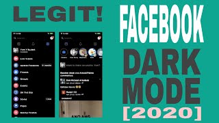 FACEBOOK DARK MODE 2020 | Yom Channel screenshot 5