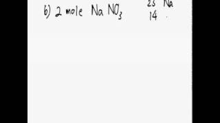 SPM Chemistry Molar Mass Example Calculations Part 2