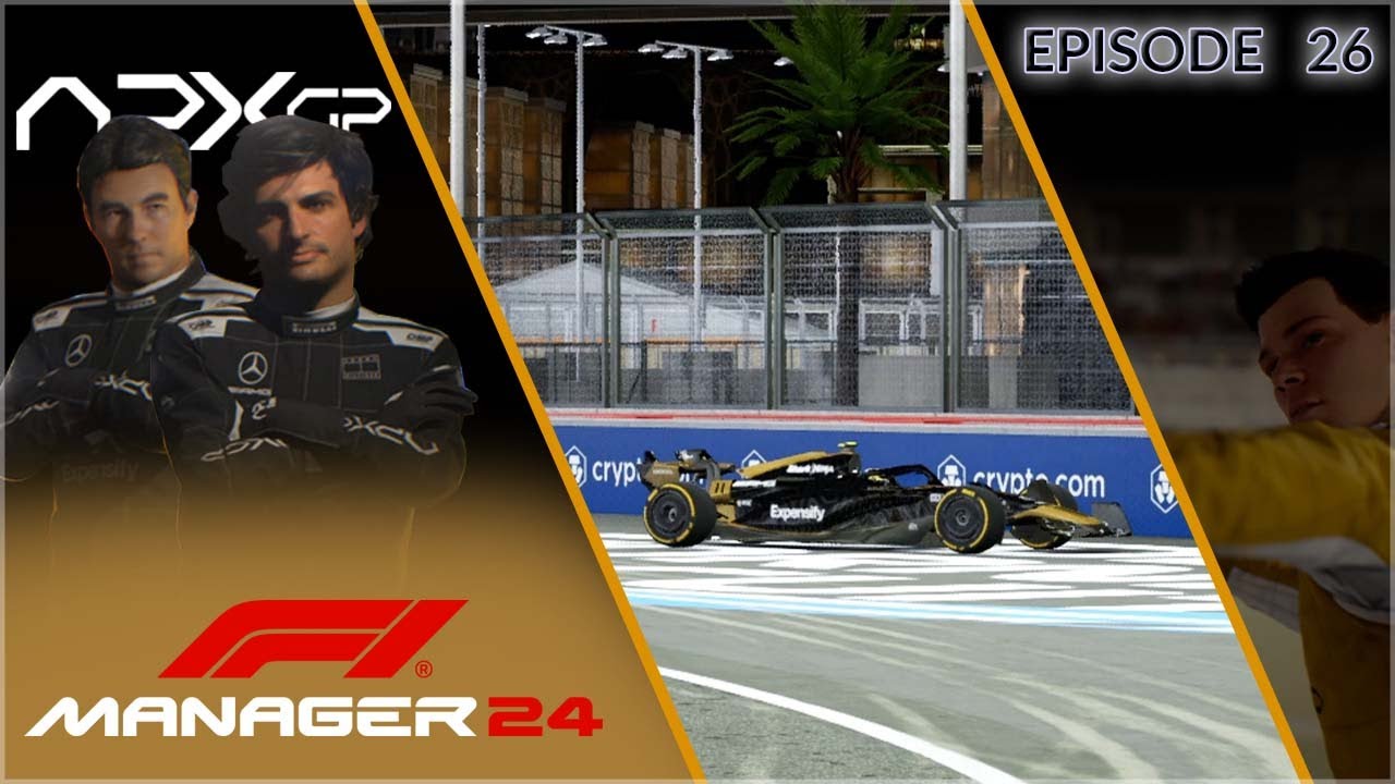 ЭТО ПРОБЛЕМА! (F1 Manager 2024 - APEX GP Road to Glory - Гран-при Саудовской Аравии)