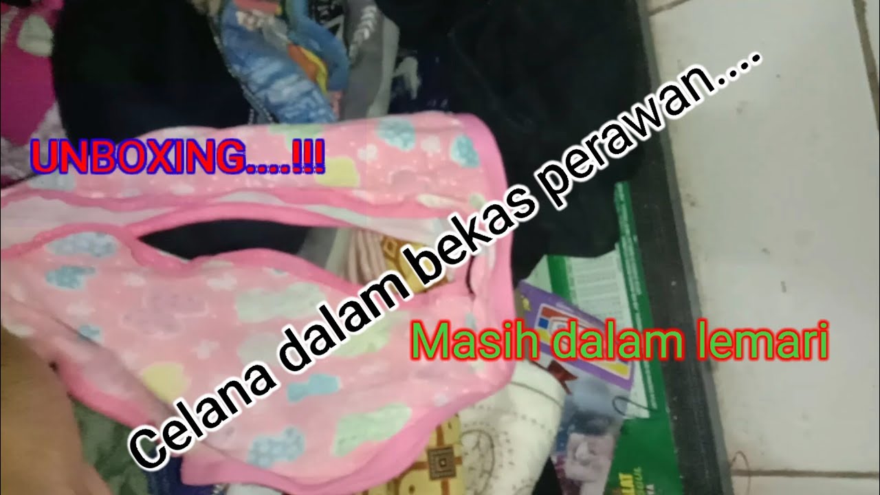 unboxing....celana dalam perawan fress - YouTube