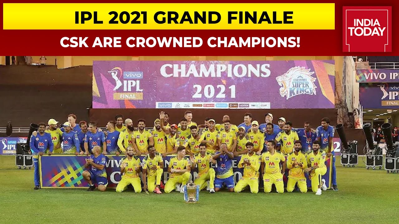 IPL 2021 Final CSK vs KKR; Faf du Plessis Stars As MS Dhoni Leads CSK To 4th IPL Title