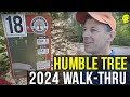 Humble tree premegabowl 2024 course walkthrough  disc golf review
