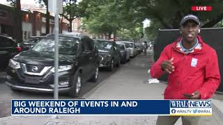 Big weekend of events in and around Raleigh