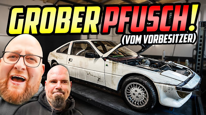 Völlig VERPFUSCHT! - Talbot Matra Murena 2.2L - Der GFK Vorhang FÄLLT!