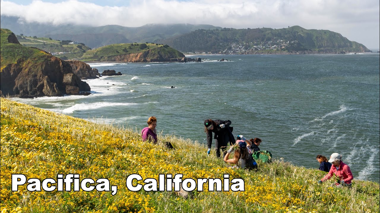 [4k] Pacifica California💙 The most scenic hike in San Francisco bay ...