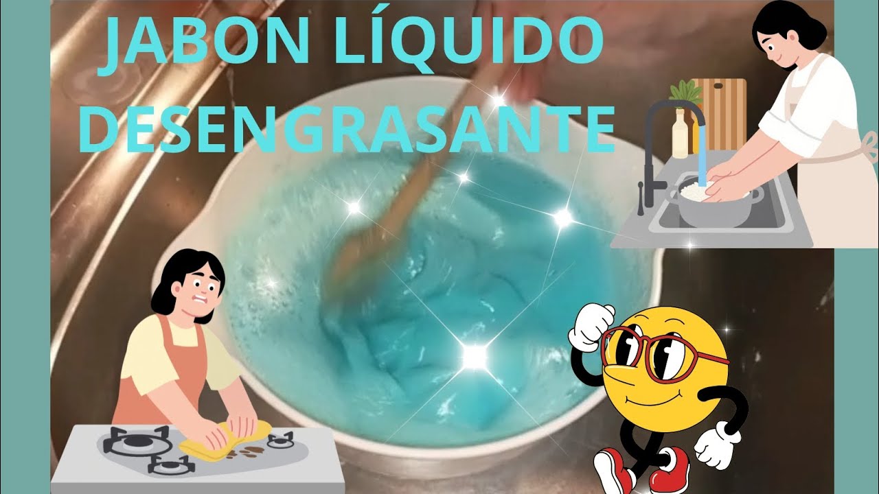 HAZ RENDIR TU JABON LÍQUIDO LAVATRASTES 