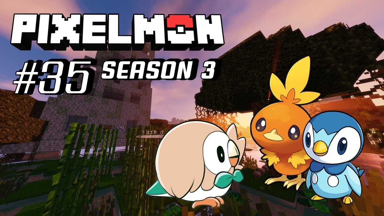 Minecraft Pixelmon Season 3 - กองทัพนก Vs กองทัพผี #35 - YouTube