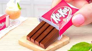 Sweet Amazing Rainbown Kitkat Cake Decorating | ASMR Cooking Mini Food | Chocolate Cakes Recipes