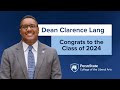 Dean langs message to the penn state liberal arts class of 2024