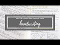 How to change and improve your handwriting | studytee