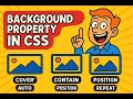 CSS Background Property(Part-1) Explained | background-image, size, repeat, position in CSS
