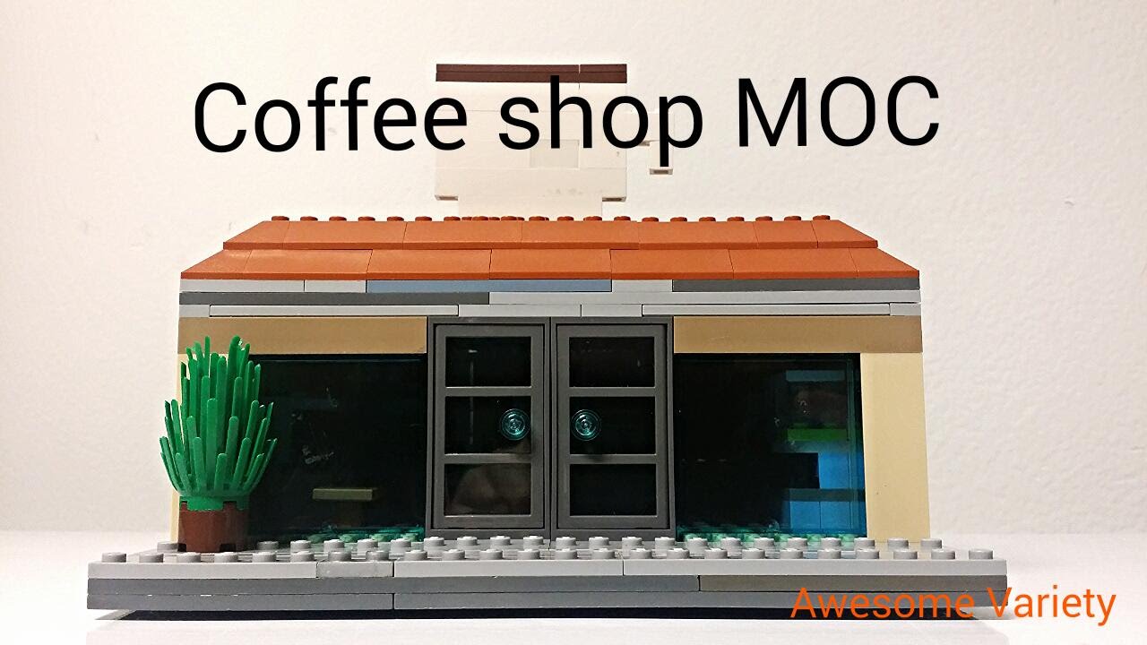 Lego Coffee shop MOC! YouTube